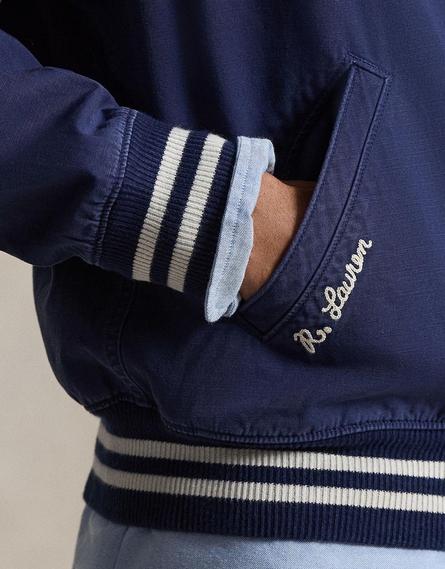 Polo Ralph Lauren - Embroidered Canvas Track Jacket