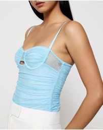 Lover - Cleo Bustier Lace Top