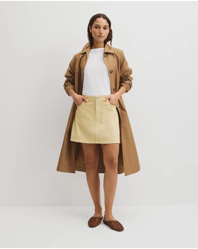 Country Road - Denim Mini Skirt