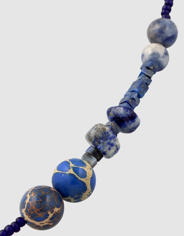 Haze & Glory - ICONIC EXCLUSIVE - Bracelet Men Agate Beads 925 Sterling Silver