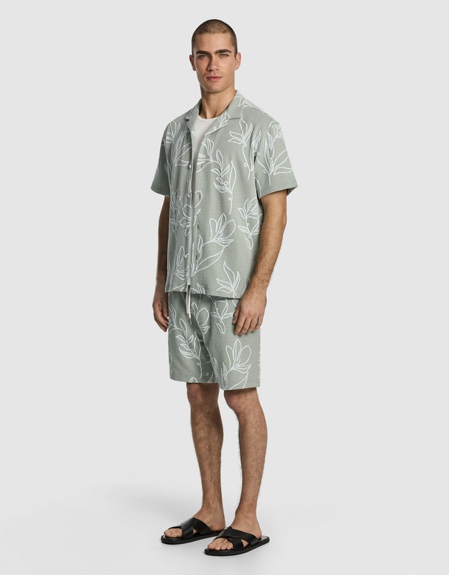yd. - Dowsett Textured Shirt