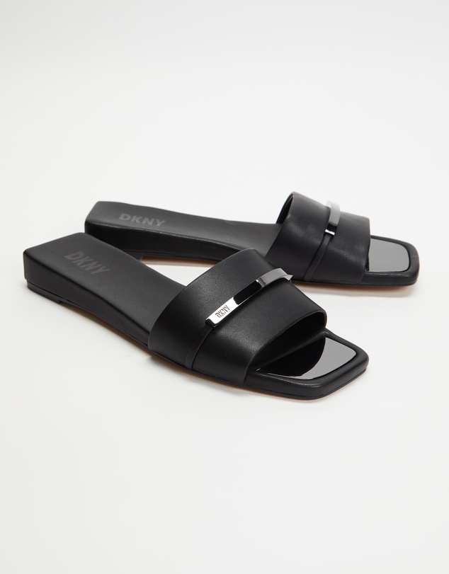 Alaina Flat Slides by DKNY Online | THE ICONIC | Australia