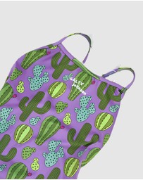 Salty Johnson - Prickly Business Thin Strap One Piece