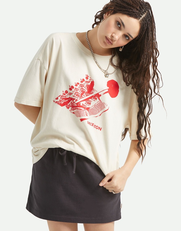 Brixton - Sweet Treat Oversized Boyfriend Tee