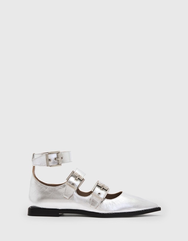 AllSaints - Susan Buckle Shoes - Women's