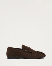 Alohas - Aven Leather Loafers - Women's