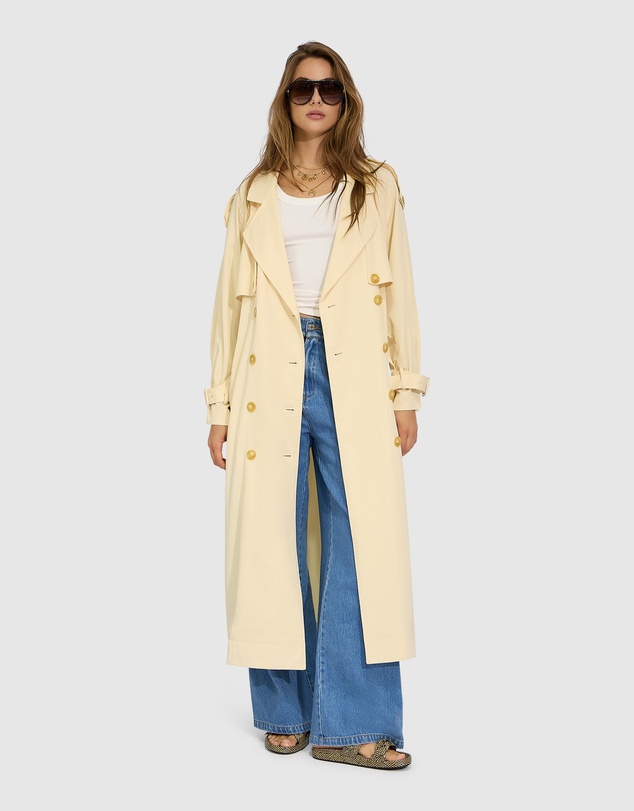 Belle & Bloom - Major Mood Soft Maxi Trench