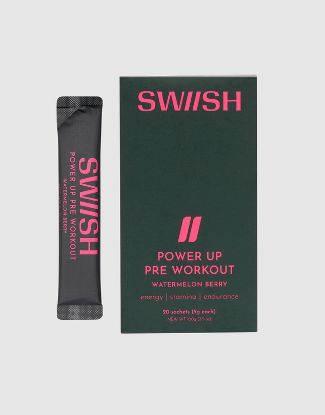 SWIISH - Power Up Pre-Workout Sachets
