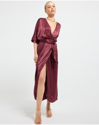 Pasduchas - Quinn Wrap Midi Dress