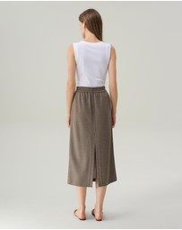 IDA+S - Mae White Tank Top