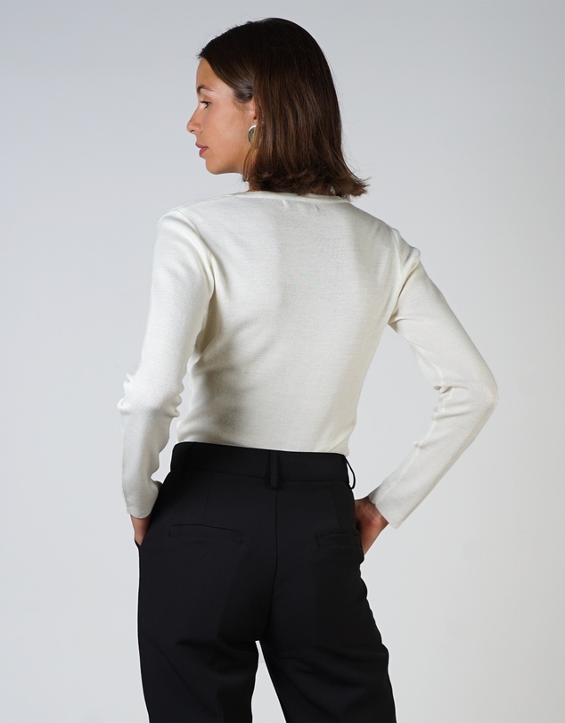 Lydan The Label - Tear Drop Neckline Knit