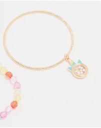 Lovisa - Kids Gold Bangles 5-Pack
