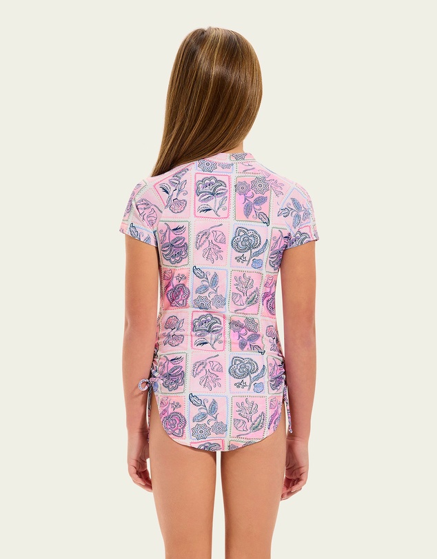 Seafolly - Bloom Floral Paddlesuit - Teens