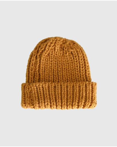 Belle & Bloom - Winter's Kiss Beanie - Cinnamon