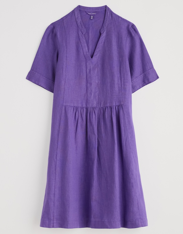 Seasalt - Seasalt Cornwall Purple Draw Kiln Dress