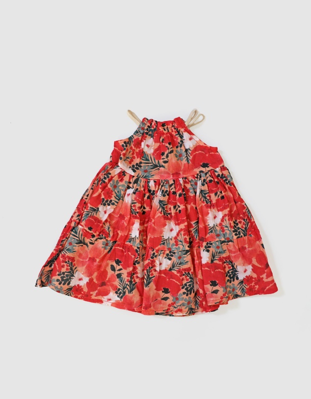 WITH LOVE FOR KIDS - Cotton Muslin Dress - Babies - Kids