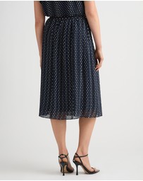 David Lawrence - Carver Clip Spot Skirt