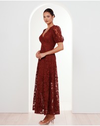 Pilgrim - Everett Puff Sleeve Maxi