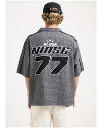 Black Noise White Rain - Noise Short Sleeve Shirt