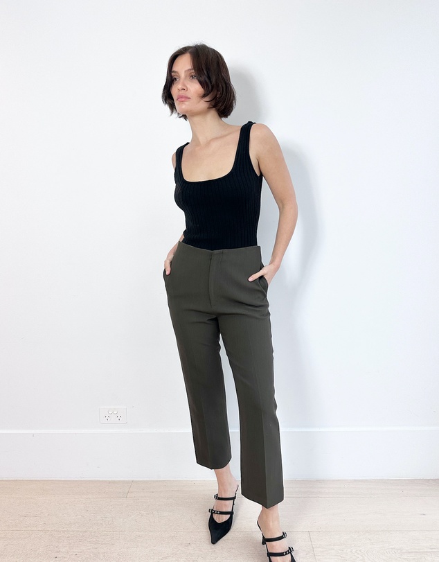Cirkular - Pre-Loved - Bassike Wool Blend Pants
