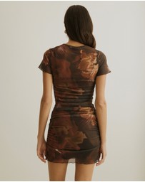 Atmos&Here - Elsie Mesh Mini Dress