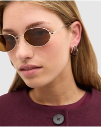 Seed Heritage - Lily Oval Sunglasses