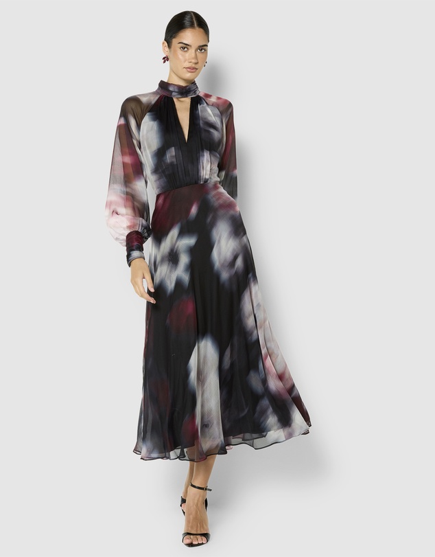 Montique - Sutton Printed Cocktail Dress
