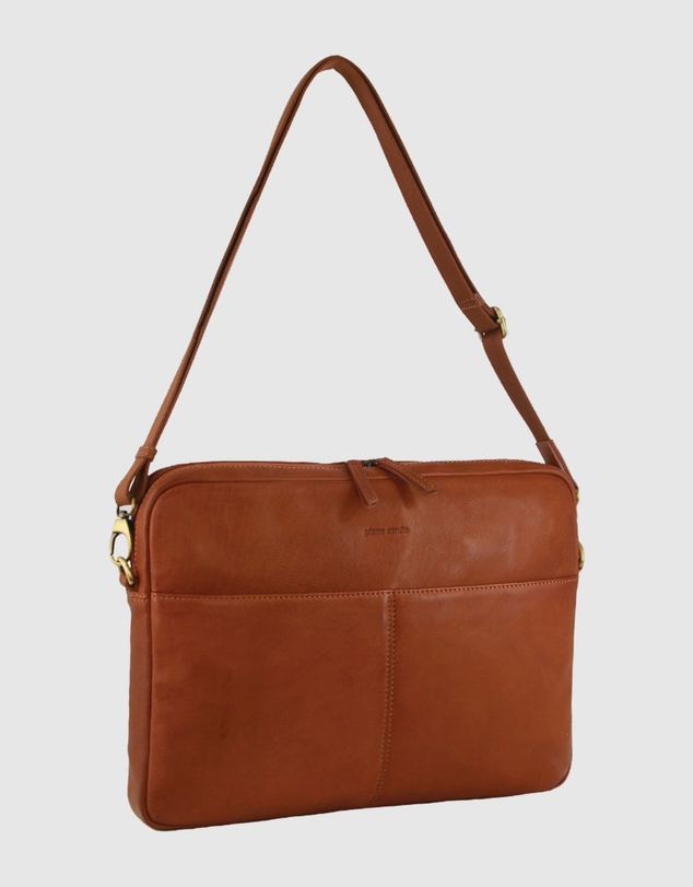 Pierre Cardin - Italian Leather Laptop Business Bag