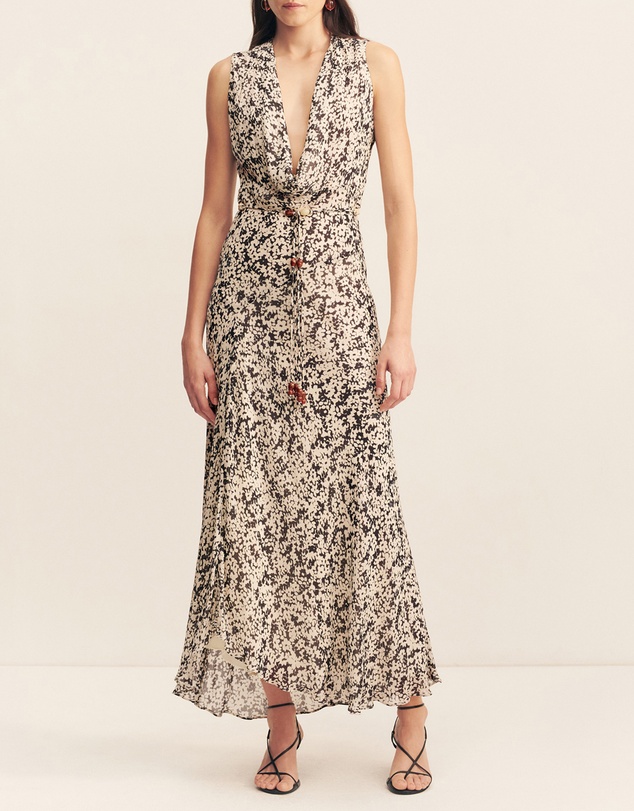 Shona Joy - Ophelia Low Cowl Maxi Dress