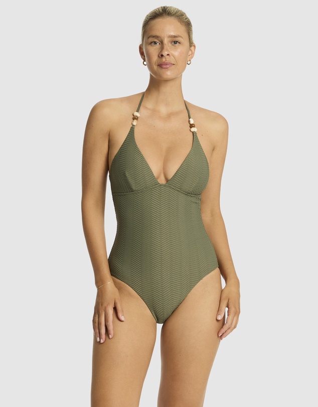 Sea Level Australia - Caracus Longline Halter One Piece