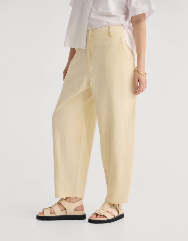 Oxford - Etta Barrel Leg Pant