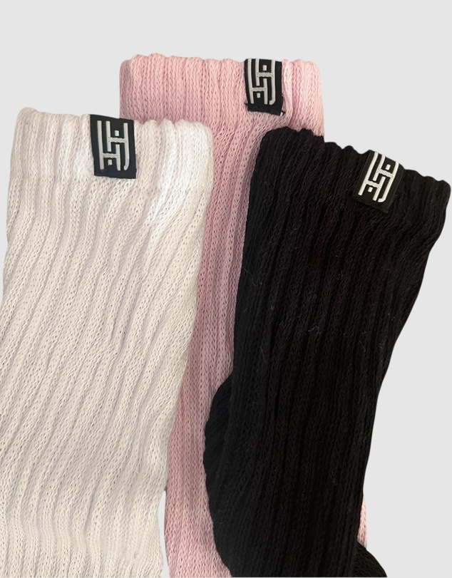High Heel Jungle - Scrunch Grip Sock - 3 Pack