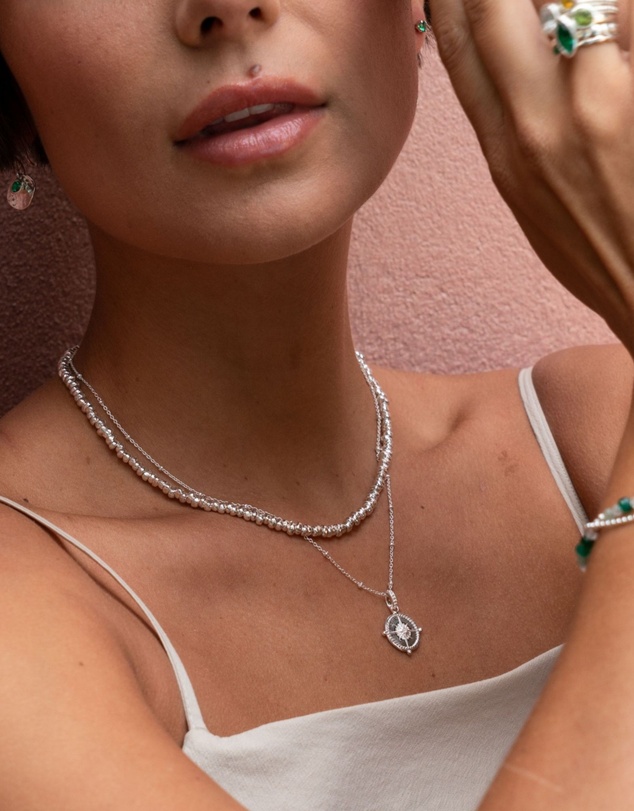 Dower & Hall - Women's Small True North Talisman Pendant In Sterling Silver
