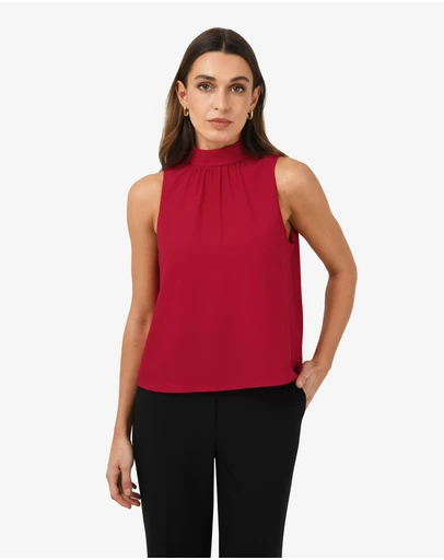 Forcast - Maria Gathered Top