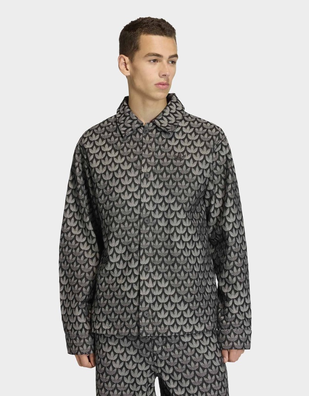 adidas Originals - DENIM MONOGRAM SHIRT Mens