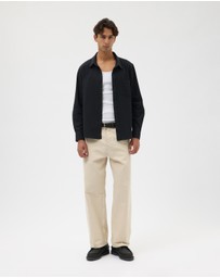 AERE - Textured Long Sleeve Shirt