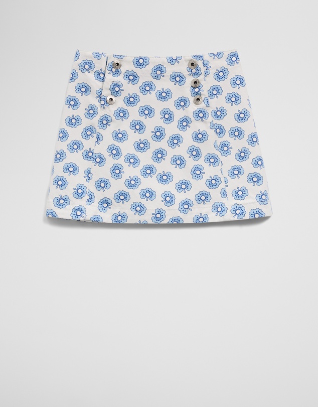 Country Road - Printed Denim Skirt