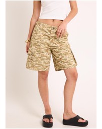 Insight - Darcy Camo Cargo Jorts