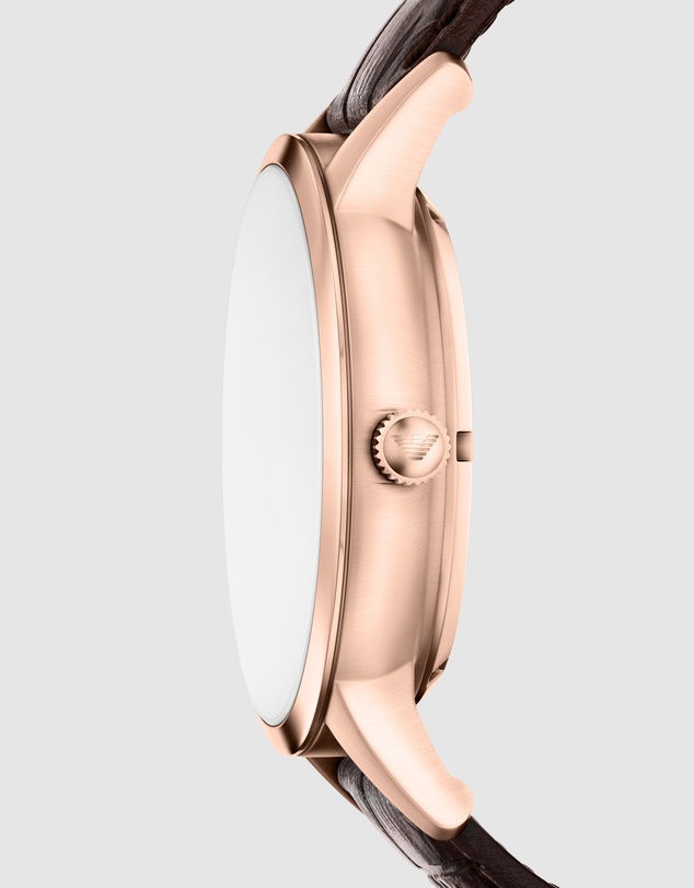 Emporio Armani - Brown Analogue Watch