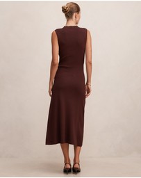 Forever New - Irina Tie Detail Knitted Dress