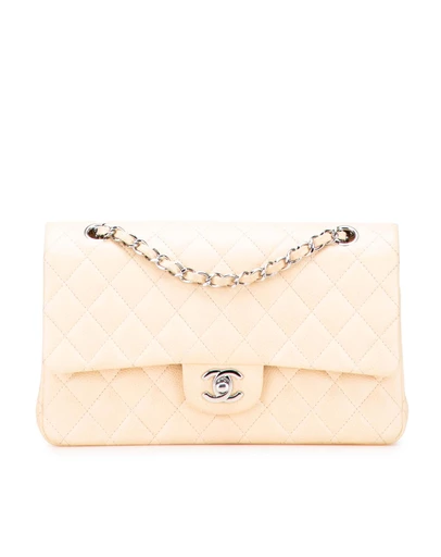 Chanel - Pre-Loved Medium Classic Caviar Double Flap