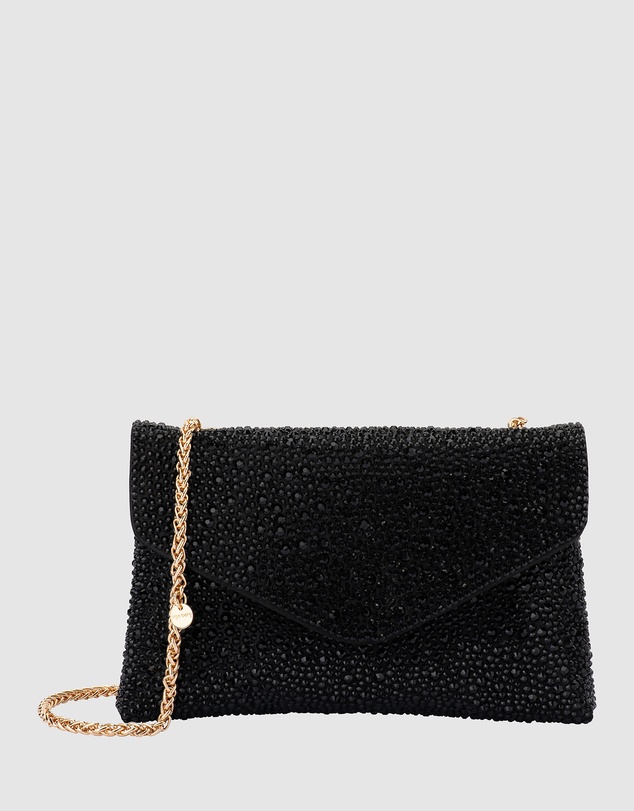 Olga Berg - Hattie Crystal Shoulder Bag