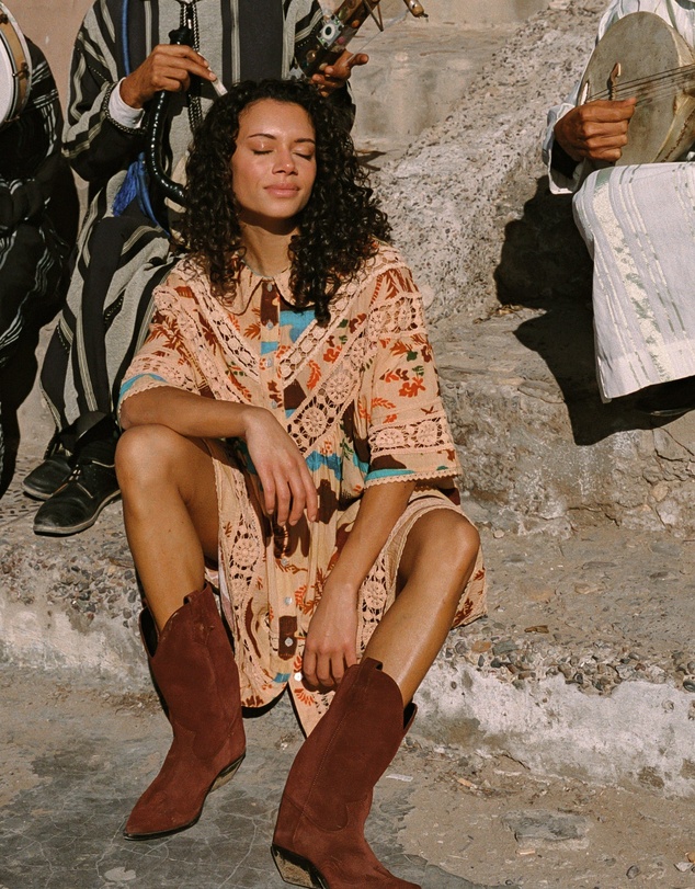 KINGA CSILLA - Island Nola Button Down Dress