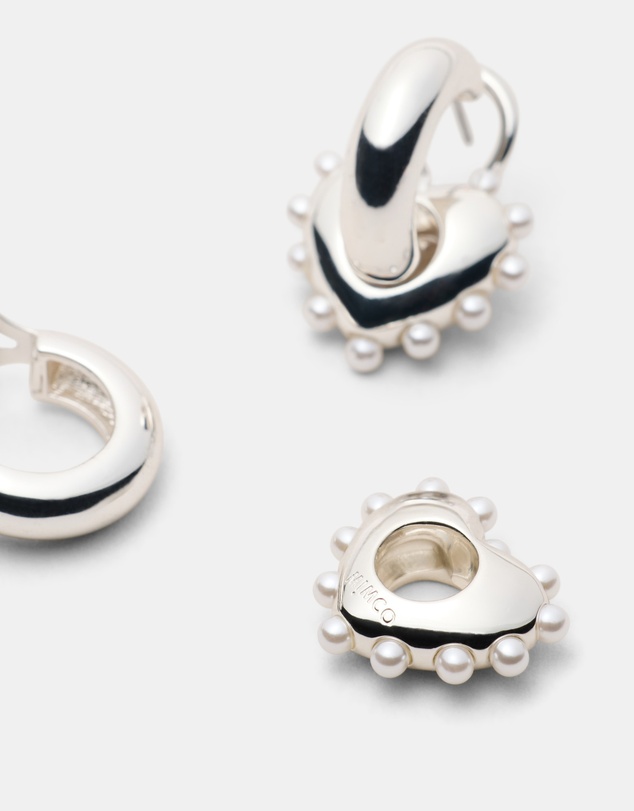 MIMCO - Adore Heart Hoop Earrings