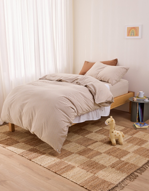 Sheet Society - Leo Washed Cotton Quilt Cover Set