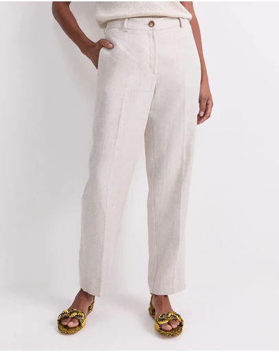 Sportscraft - Freya Straight Linen Pant