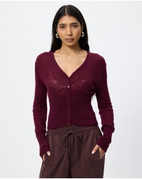 Cotton On - Feather Button Cardigan