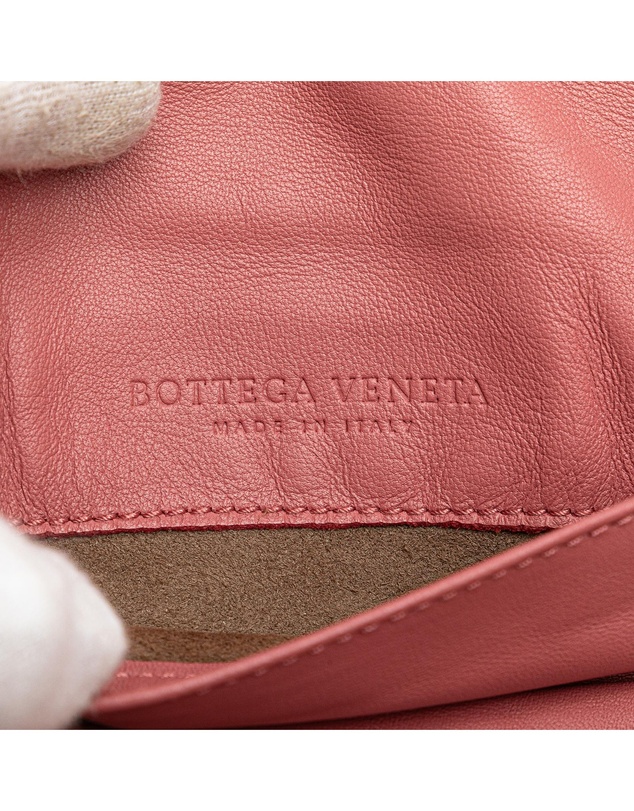 Pre-Loved by Azura Reborn - Pre-Loved bottega veneta Woven Leather Flap Bag with Chain Strap