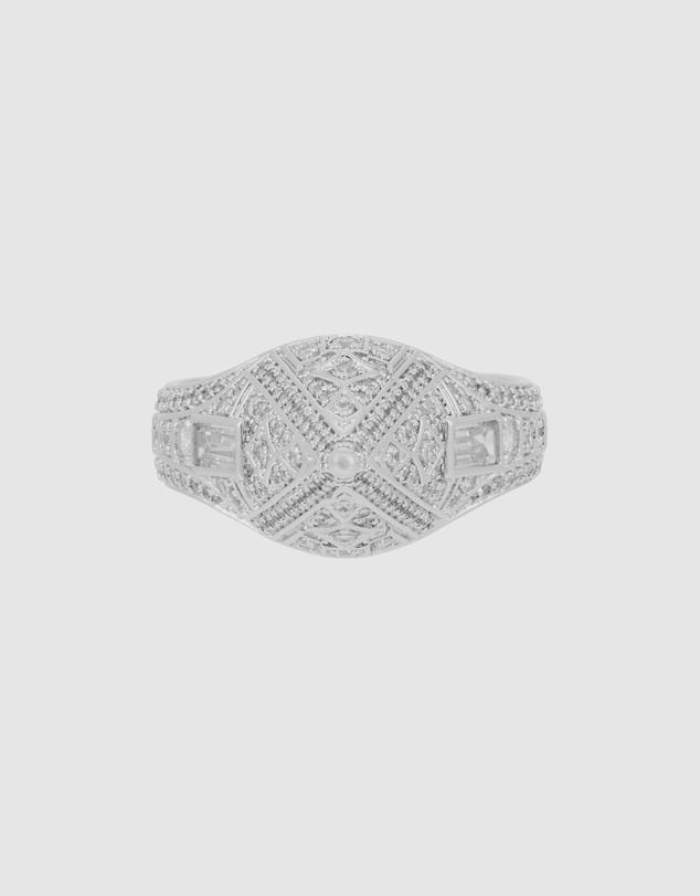 Diesel - Runway Silver tone Ring
