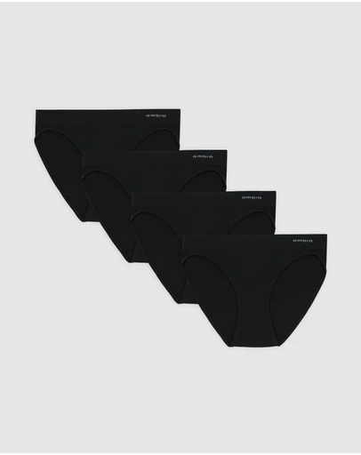 Ambra - 4 Pack Pure Basics Bikini Brief